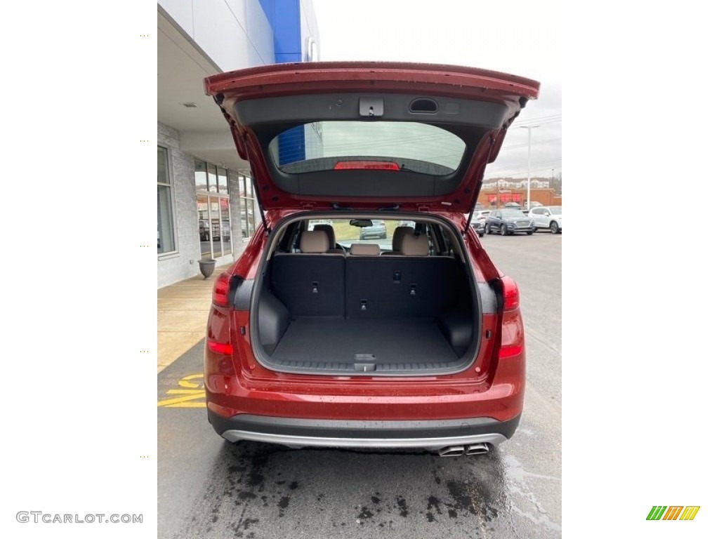 2020 Tucson SEL AWD - Gemstone Red / Beige photo #20