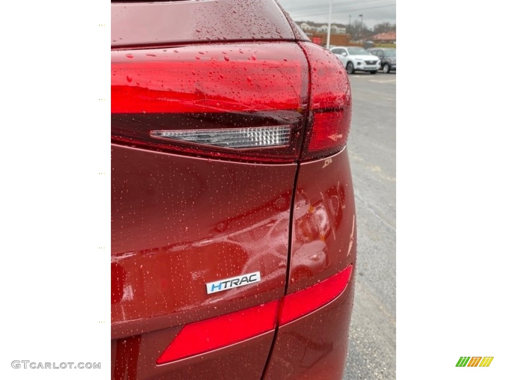 2020 Tucson SEL AWD - Gemstone Red / Beige photo #22