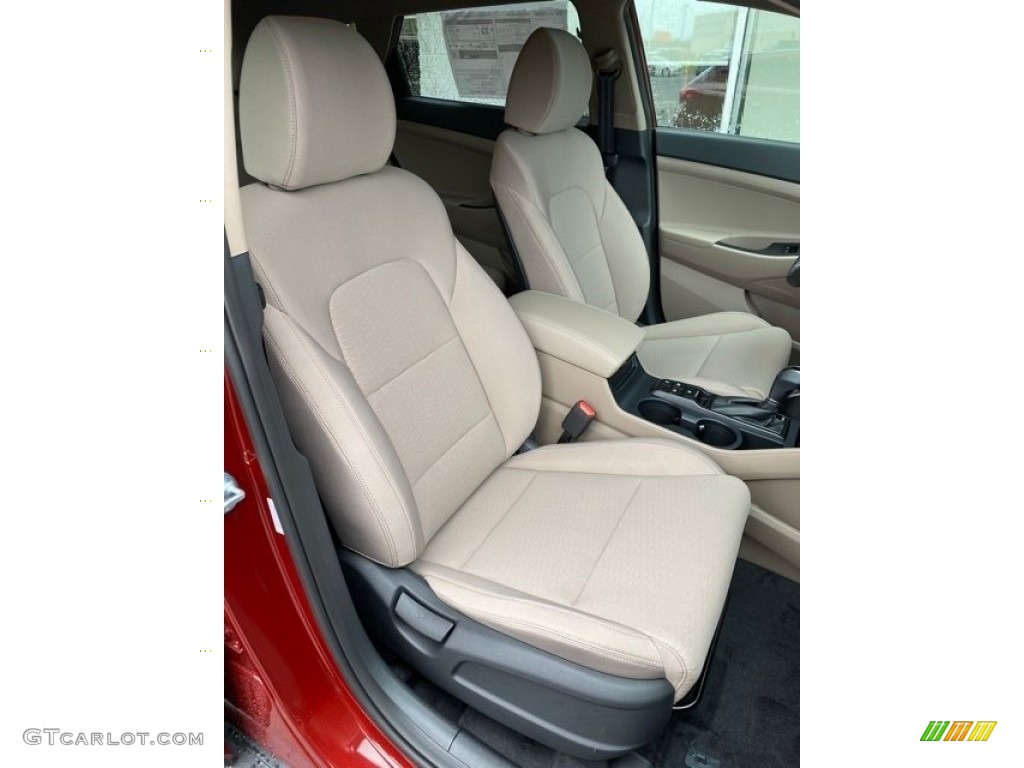 2020 Tucson SEL AWD - Gemstone Red / Beige photo #24