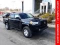 2020 Midnight Black Metallic Toyota Tacoma SR Double Cab 4x4  photo #1