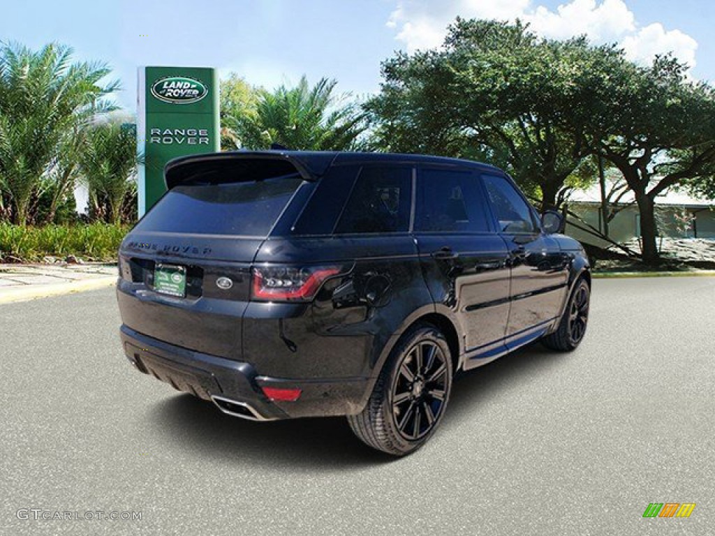2020 Range Rover Sport HST - Santorini Black Metallic / Ivory/Ebony photo #2
