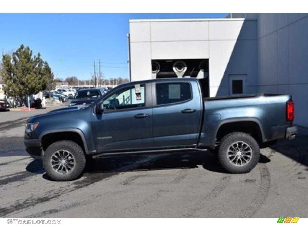 Shadow Gray Metallic 2019 Chevrolet Colorado ZR2 Crew Cab 4x4 Exterior Photo #137405763