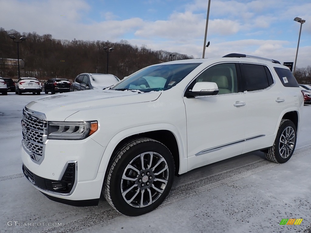 Summit White 2020 GMC Acadia Denali AWD Exterior Photo #137408142