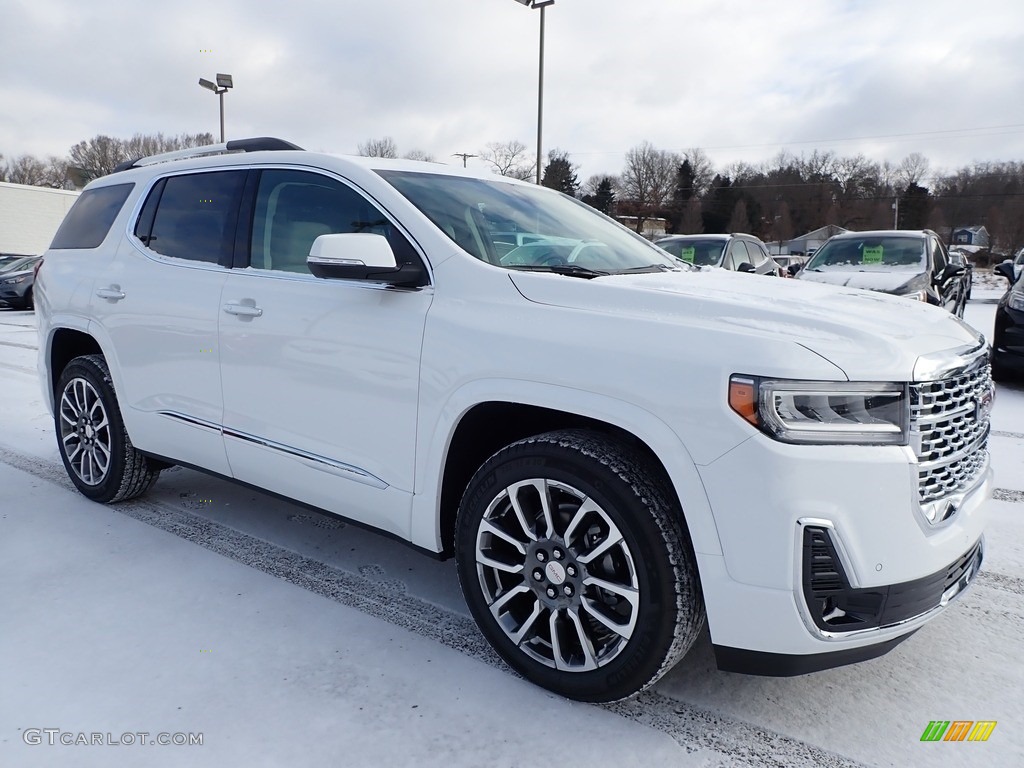 Summit White 2020 GMC Acadia Denali AWD Exterior Photo #137408190