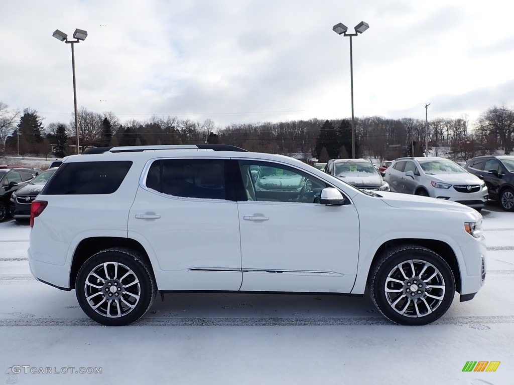 Summit White 2020 GMC Acadia Denali AWD Exterior Photo #137408214