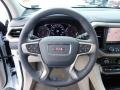2020 GMC Acadia Dark Galvanized/Light Shale Interior Steering Wheel Photo