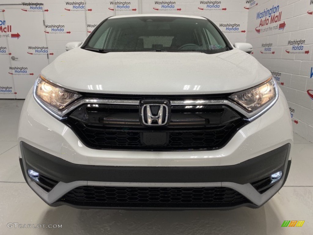 2020 CR-V EX-L AWD - Platinum White Pearl / Black photo #3