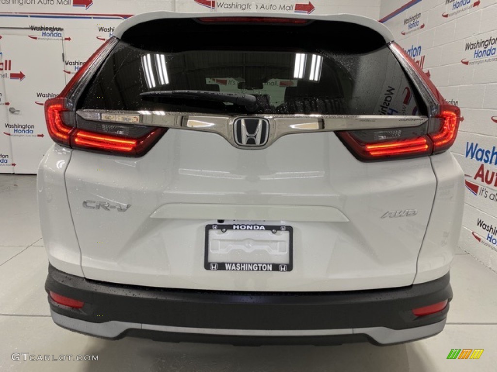 2020 CR-V EX-L AWD - Platinum White Pearl / Black photo #7