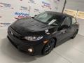 Crystal Black Pearl - Civic EX Hatchback Photo No. 4