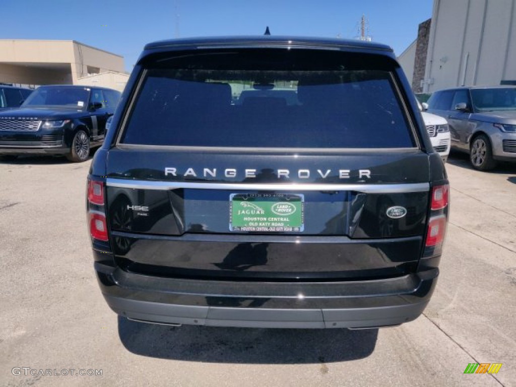 2020 Range Rover HSE - Santorini Black Metallic / Ebony photo #7
