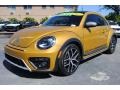 2017 Sandstorm Yellow Metallic Volkswagen Beetle 1.8T Dune Coupe  photo #5