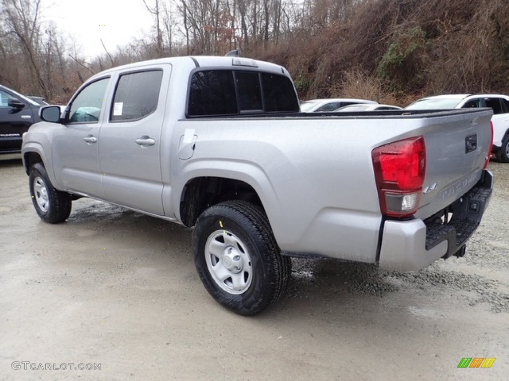 2020 Tacoma SR5 Double Cab 4x4 - Silver Sky Metallic / Cement photo #2