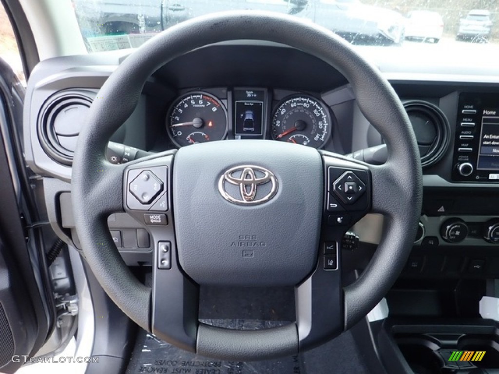 2020 Tacoma SR5 Double Cab 4x4 - Silver Sky Metallic / Cement photo #3
