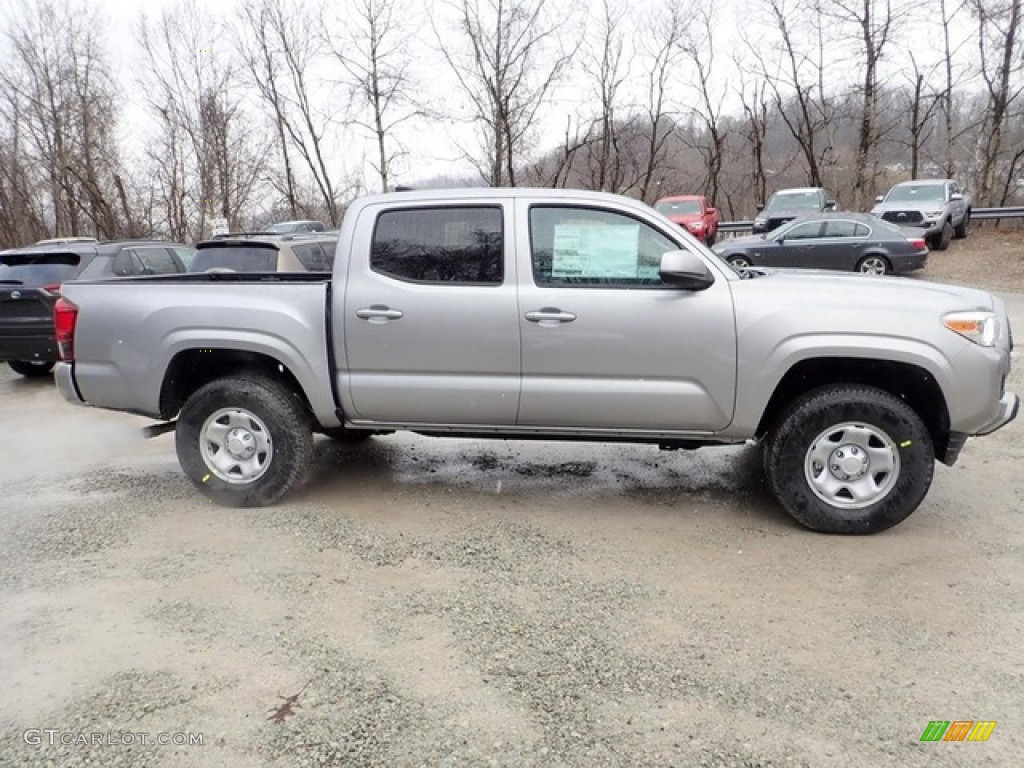 2020 Tacoma SR5 Double Cab 4x4 - Silver Sky Metallic / Cement photo #5