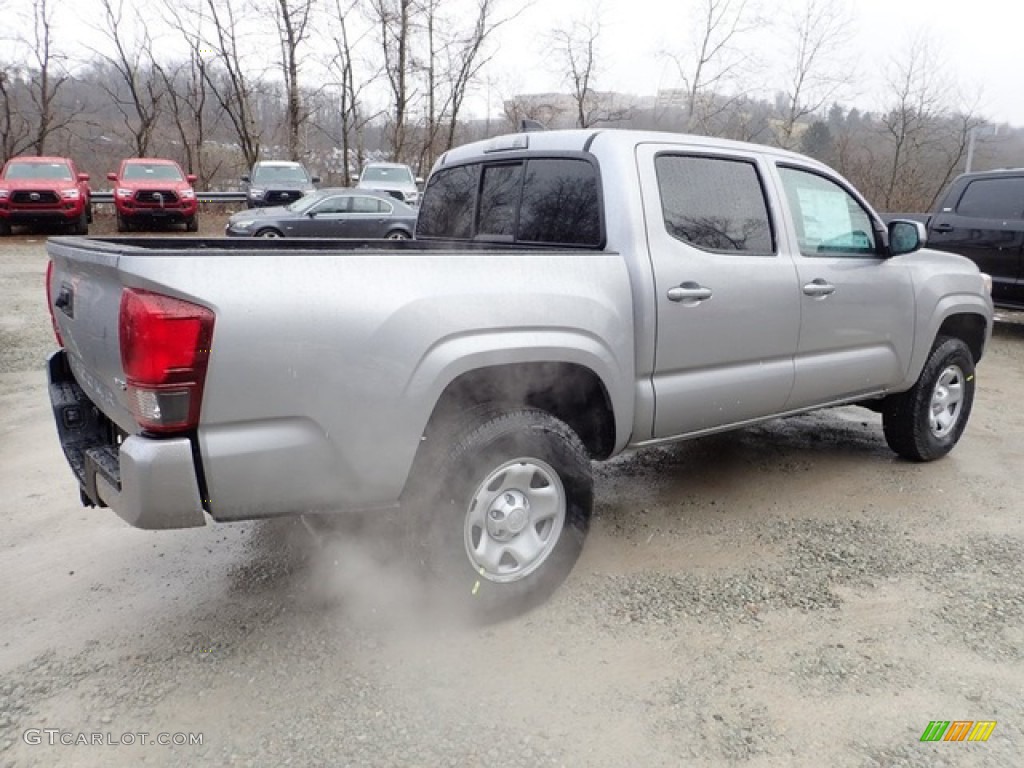 2020 Tacoma SR5 Double Cab 4x4 - Silver Sky Metallic / Cement photo #6