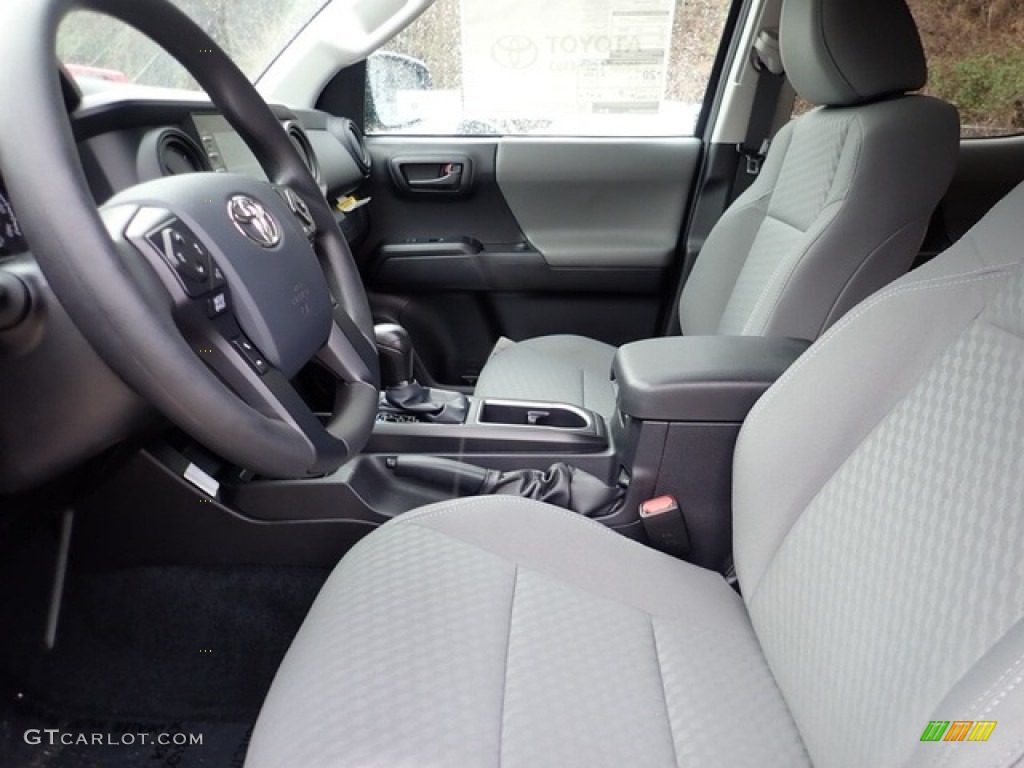 2020 Tacoma SR5 Double Cab 4x4 - Silver Sky Metallic / Cement photo #12