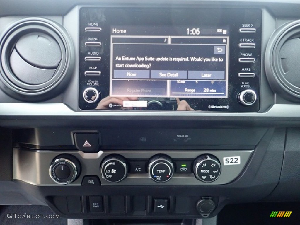 2020 Tacoma SR5 Double Cab 4x4 - Silver Sky Metallic / Cement photo #15