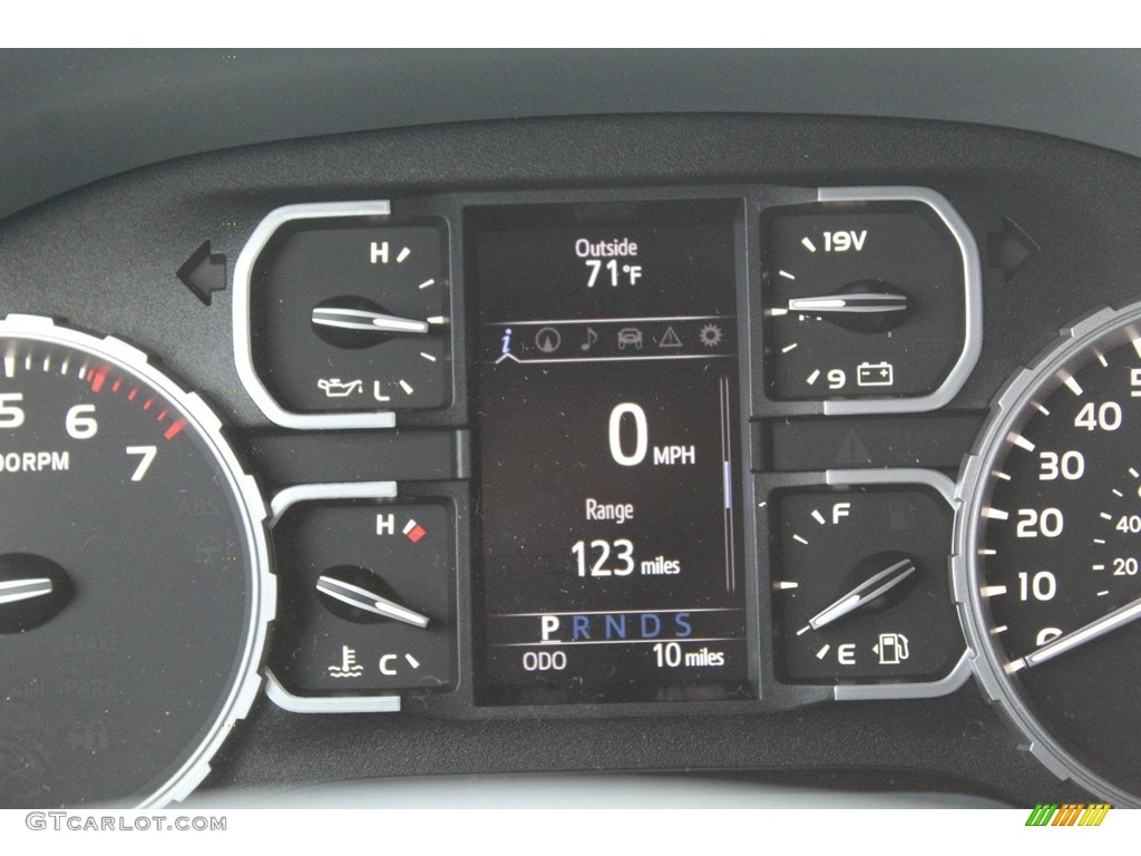 2020 Toyota Tundra Limited CrewMax 4x4 Gauges Photo #137414622
