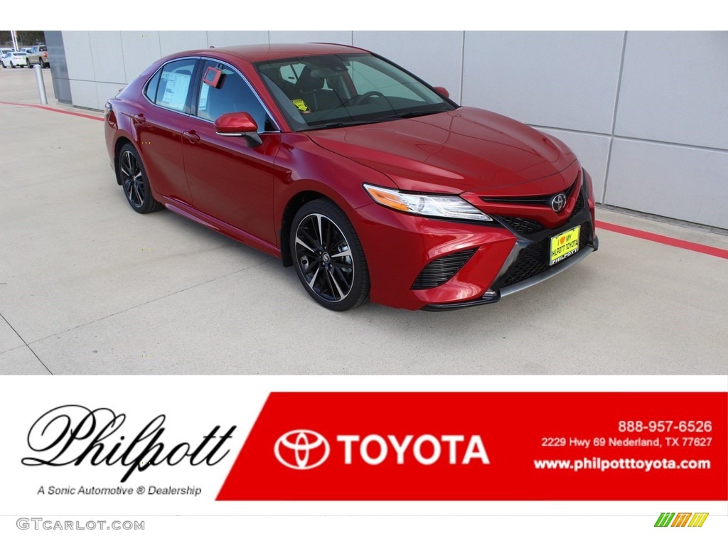 2020 Camry XSE - Supersonic Red / Black photo #1