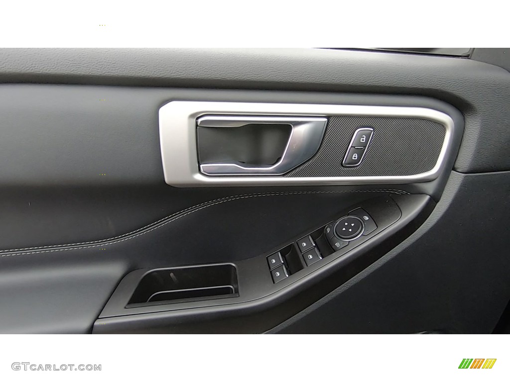 2020 Explorer XLT 4WD - Agate Black Metallic / Ebony photo #12