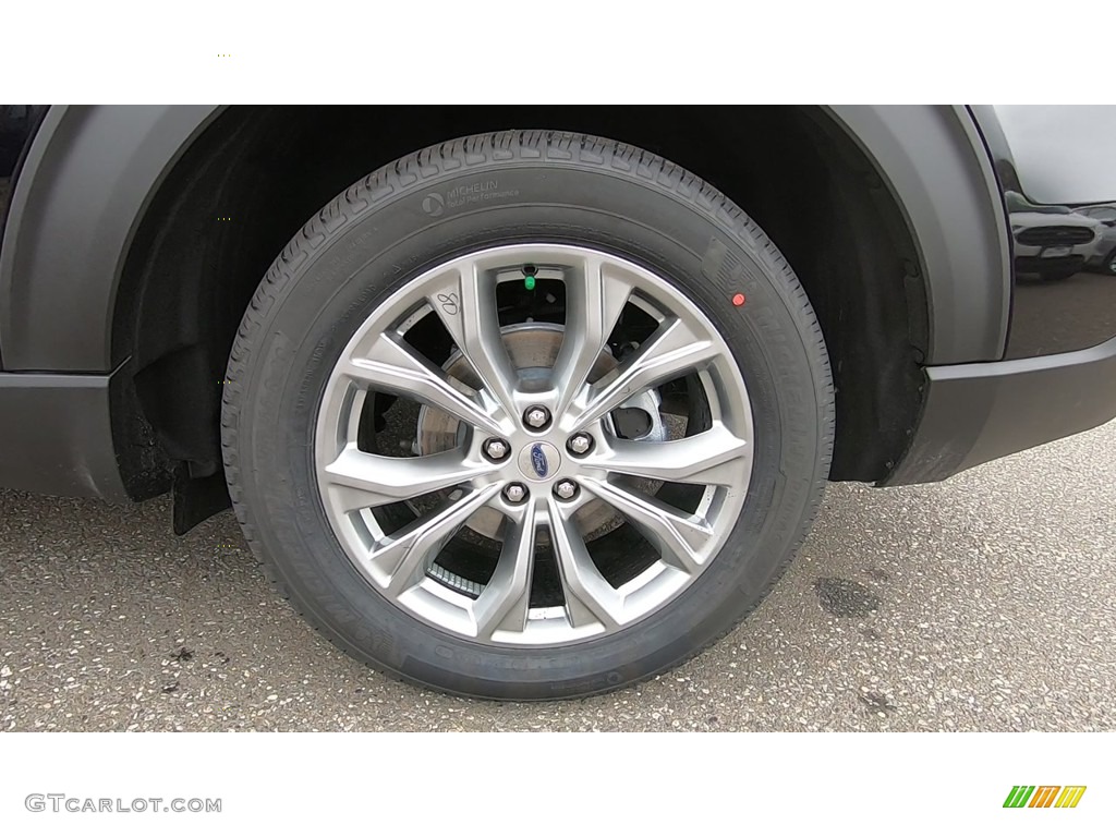 2020 Explorer XLT 4WD - Agate Black Metallic / Ebony photo #20