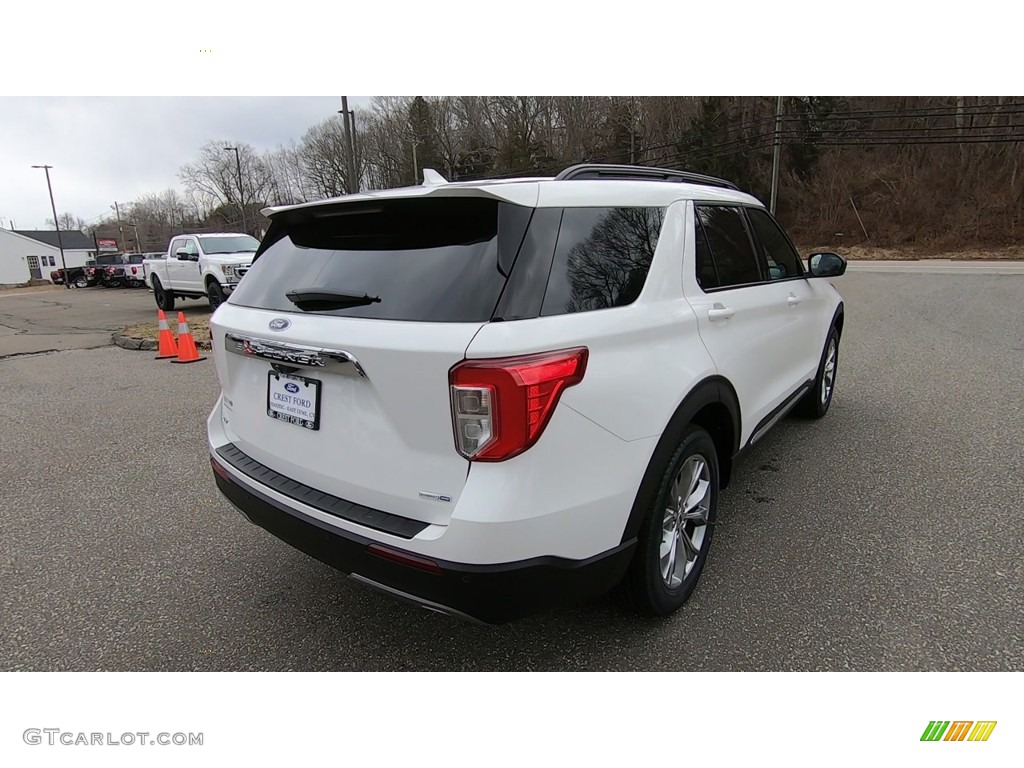 2020 Explorer XLT 4WD - Oxford White / Ebony photo #7