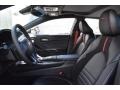 2020 Toyota Avalon Black/Red Interior Front Seat Photo