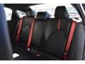 2020 Toyota Avalon Black/Red Interior Rear Seat Photo