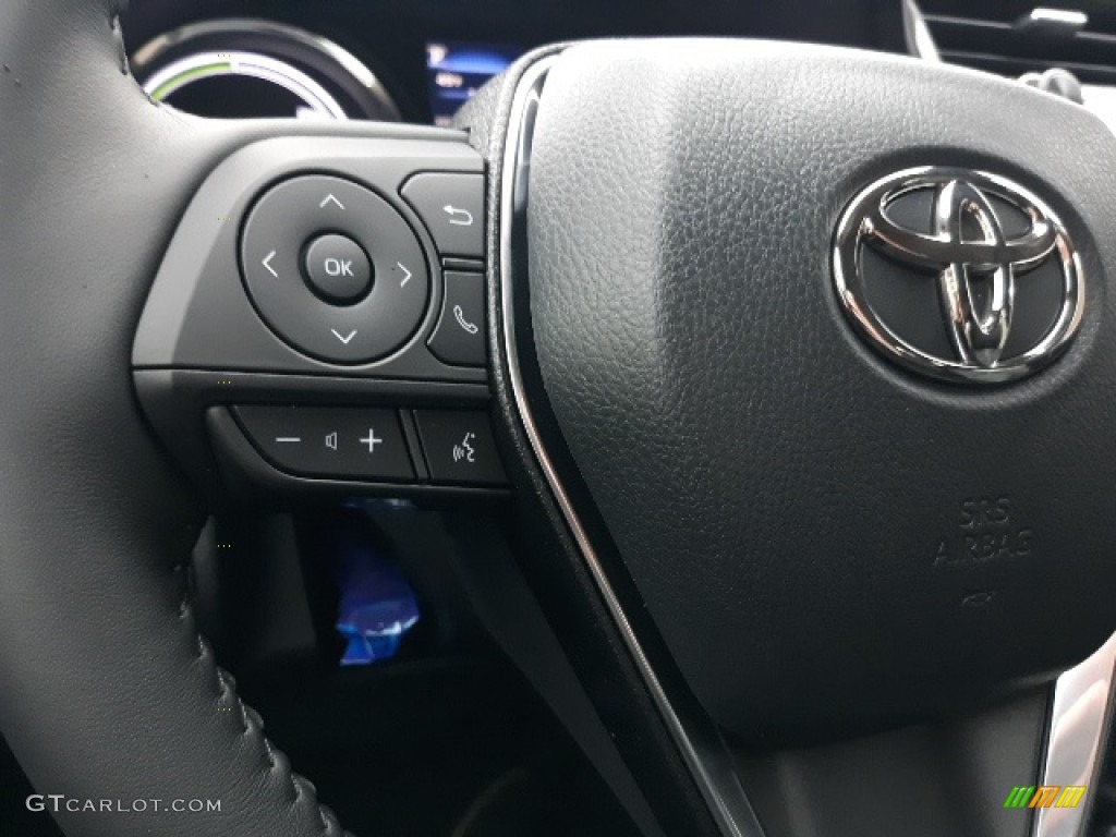 2020 Camry Hybrid SE - Galactic Aqua Mica / Black photo #5