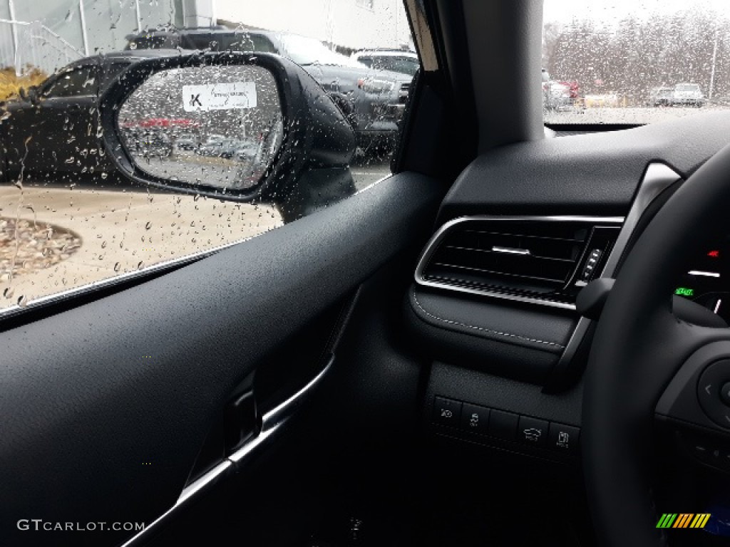 2020 Camry Hybrid SE - Galactic Aqua Mica / Black photo #7