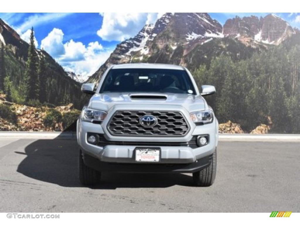 2020 Tacoma TRD Sport Double Cab 4x4 - Cement / TRD Cement/Black photo #2
