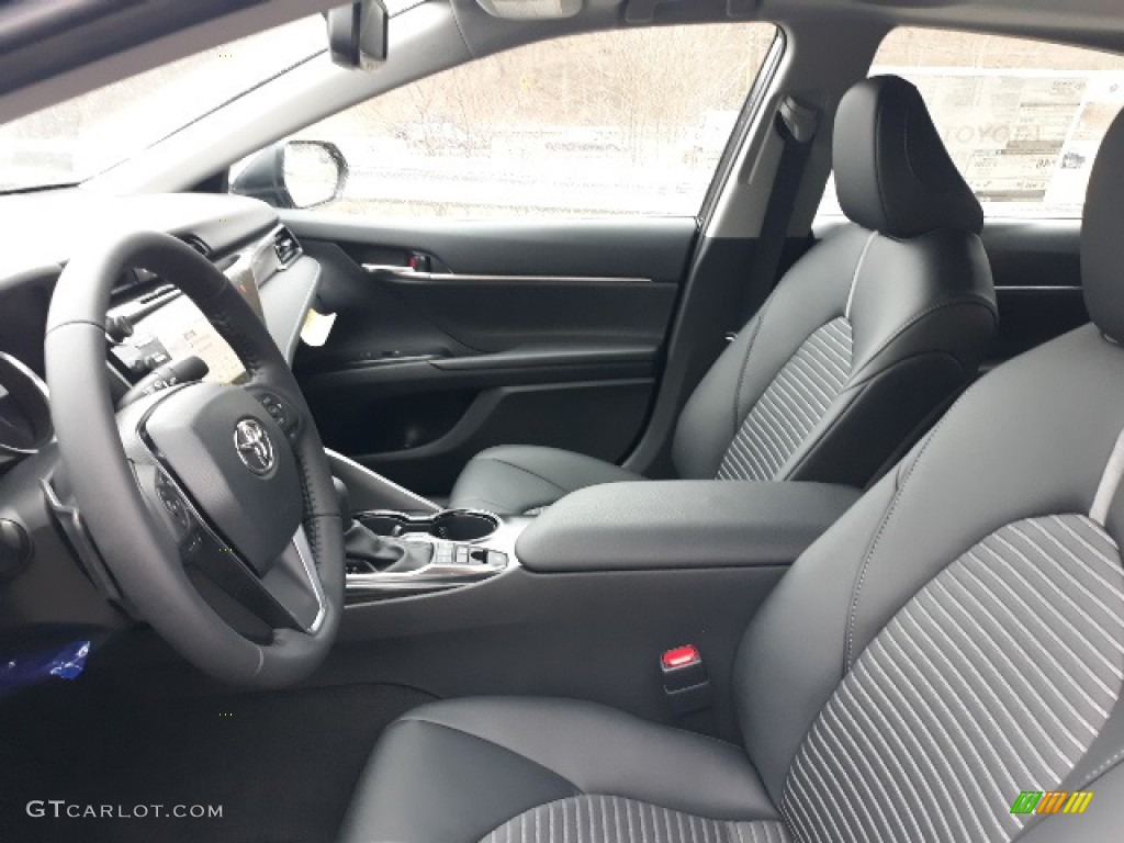 2020 Camry Hybrid SE - Galactic Aqua Mica / Black photo #21