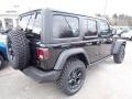 2020 Black Jeep Wrangler Unlimited Willys 4x4  photo #6