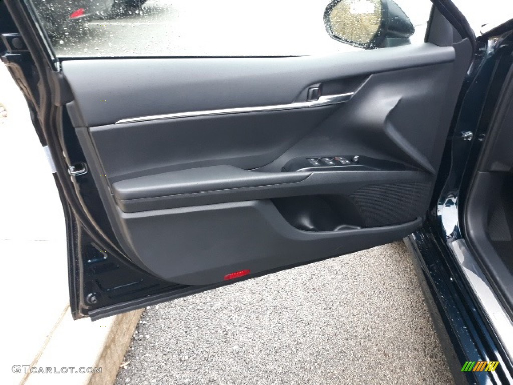 2020 Camry Hybrid SE - Galactic Aqua Mica / Black photo #25