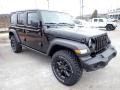 2020 Black Jeep Wrangler Unlimited Willys 4x4  photo #8