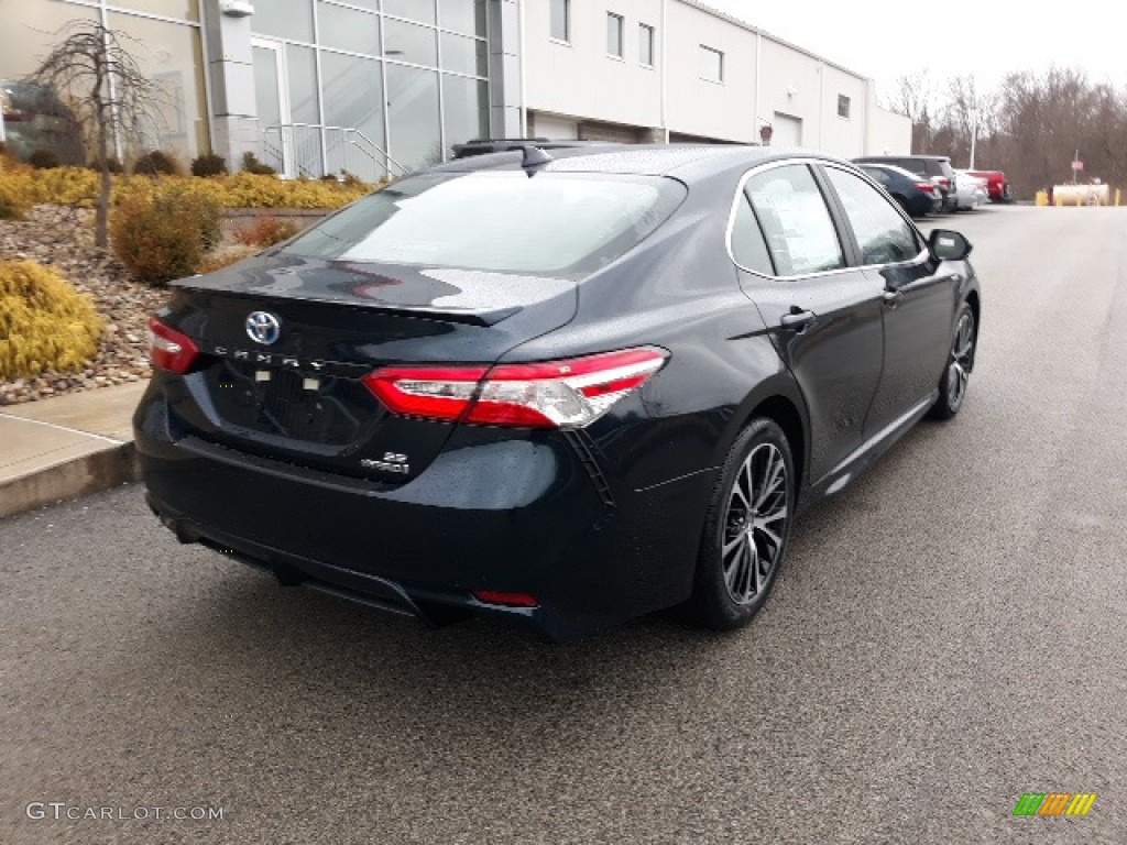2020 Camry Hybrid SE - Galactic Aqua Mica / Black photo #45