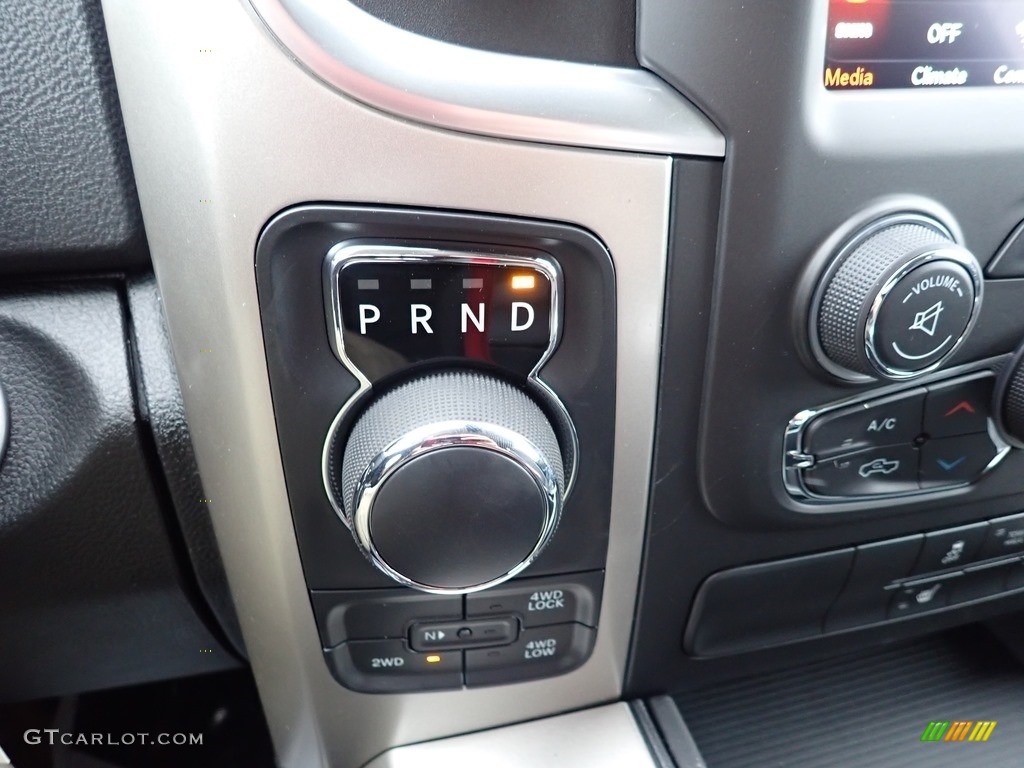 2020 1500 Classic Warlock Quad Cab 4x4 - Diamond Black Crystal Pearl / Black/Diesel Gray photo #20