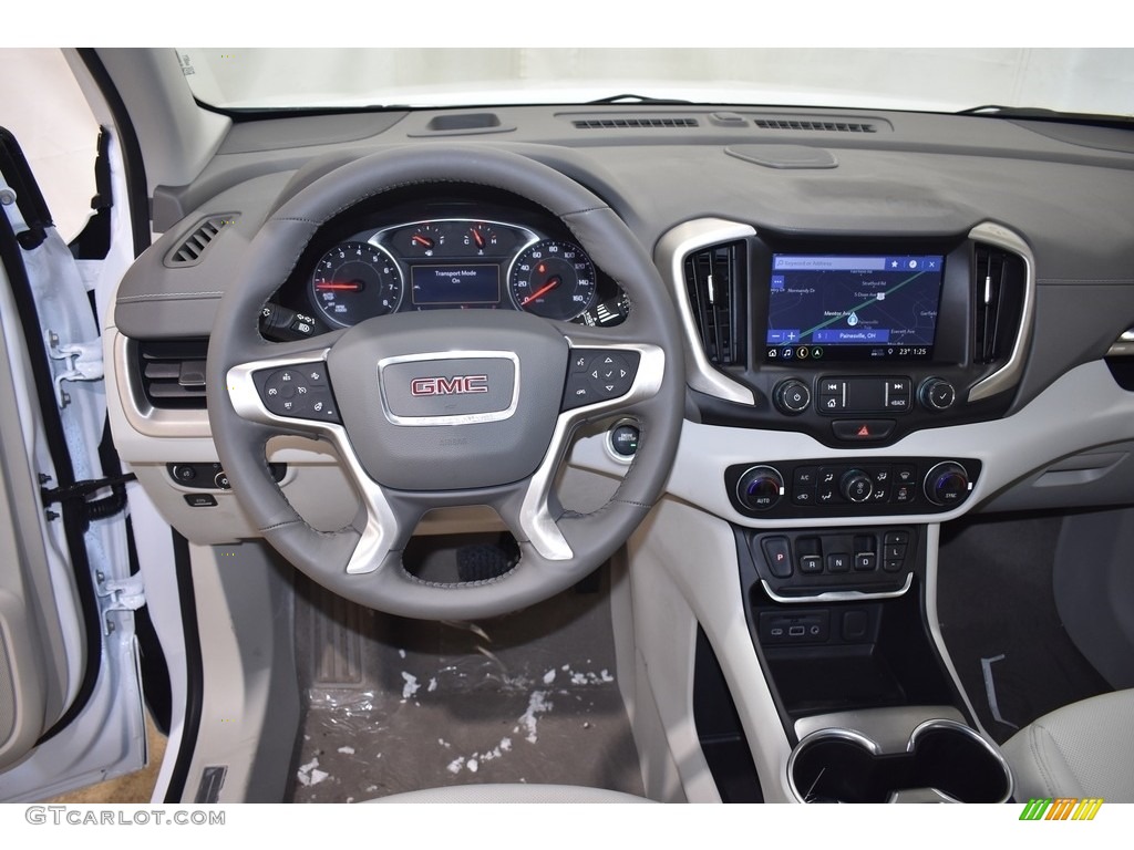 2020 GMC Terrain Denali AWD Light Platinum/­Taupe Dashboard Photo #137424763