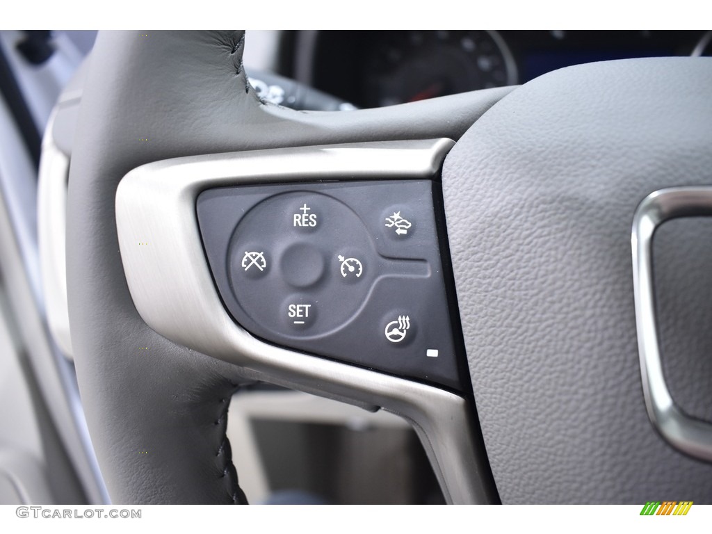 2020 GMC Terrain Denali AWD Light Platinum/­Taupe Steering Wheel Photo #137424787