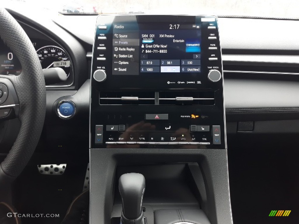 2020 Avalon Hybrid XSE - Midnight Black Metallic / Black photo #11