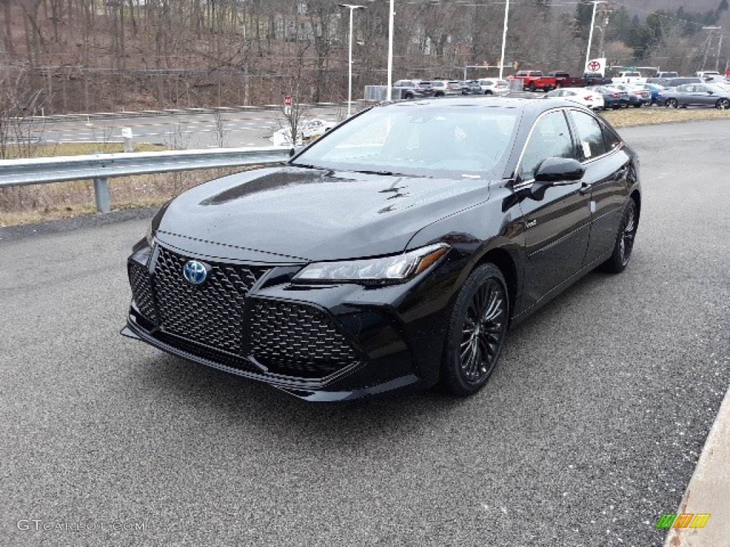 2020 Avalon Hybrid XSE - Midnight Black Metallic / Black photo #41