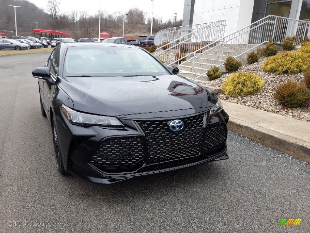 2020 Avalon Hybrid XSE - Midnight Black Metallic / Black photo #42