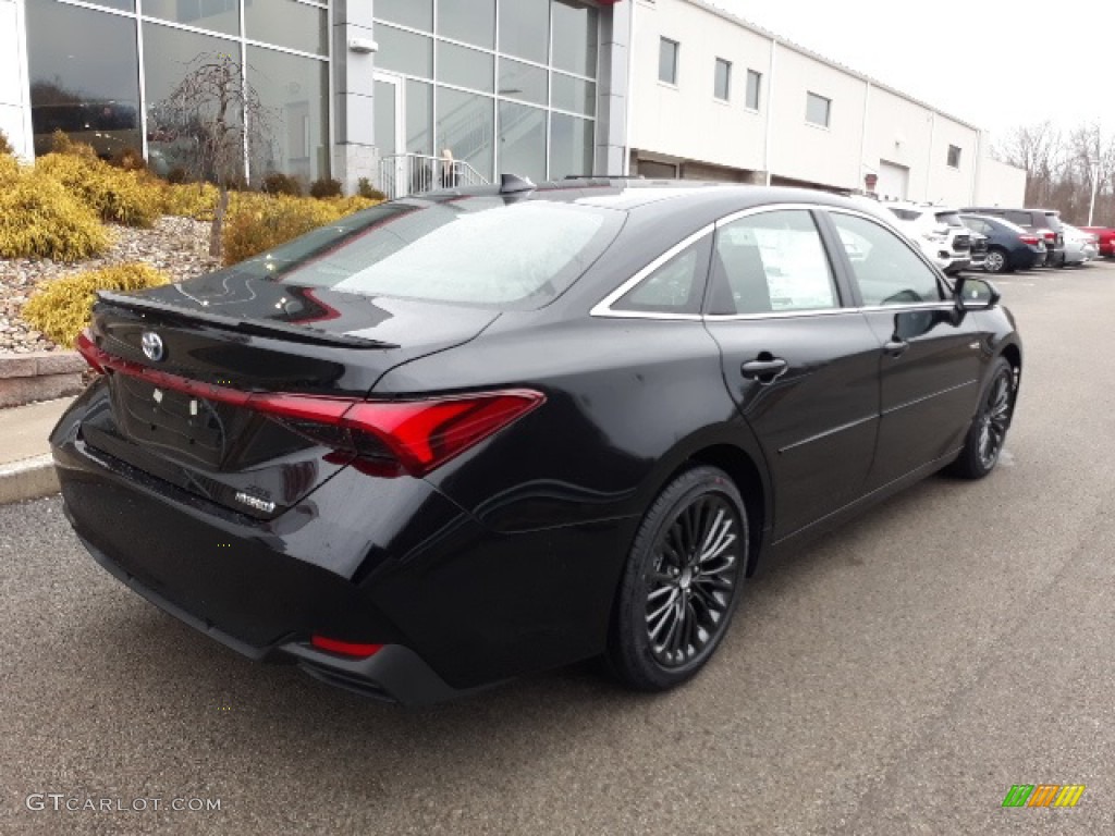2020 Avalon Hybrid XSE - Midnight Black Metallic / Black photo #43