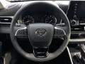 Black 2020 Toyota Highlander XLE AWD Steering Wheel
