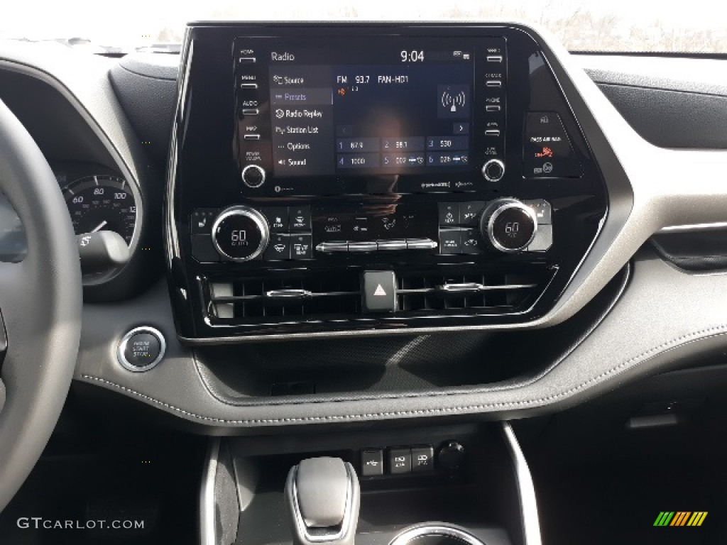 2020 Toyota Highlander XLE AWD Controls Photo #137426074