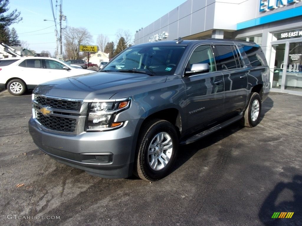 2020 Suburban LT 4WD - Satin Steel Metallic / Jet Black/Dark Ash photo #1