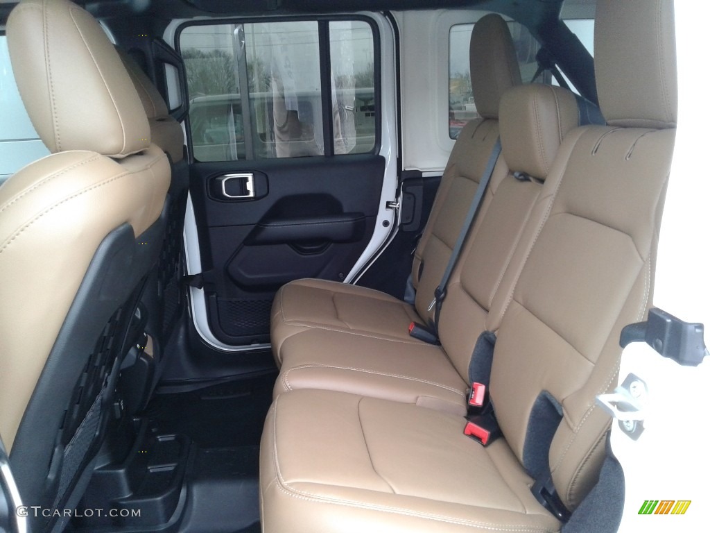 Dark Saddle/Black Interior 2020 Jeep Wrangler Unlimited Rubicon 4x4 Photo #137430043