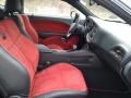 2020 Dodge Challenger Black/Ruby Red Interior Front Seat Photo