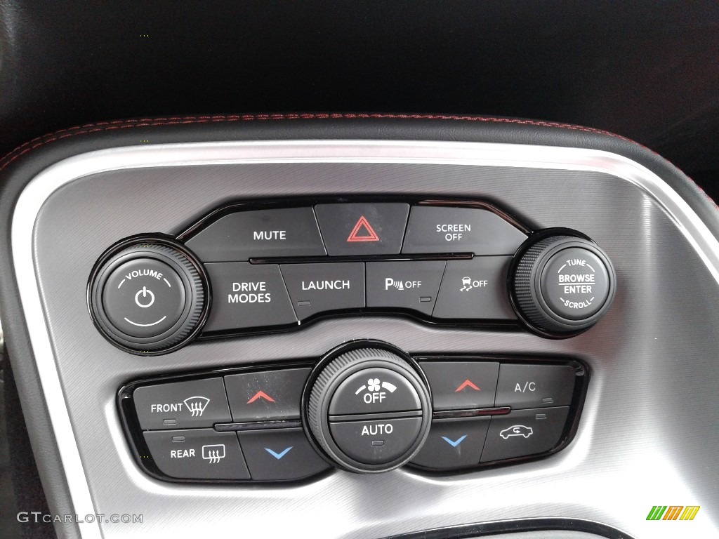 2020 Dodge Challenger R/T Scat Pack Widebody Controls Photo #137431198