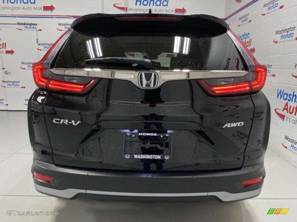2020 CR-V EX-L AWD - Crystal Black Pearl / Black photo #7